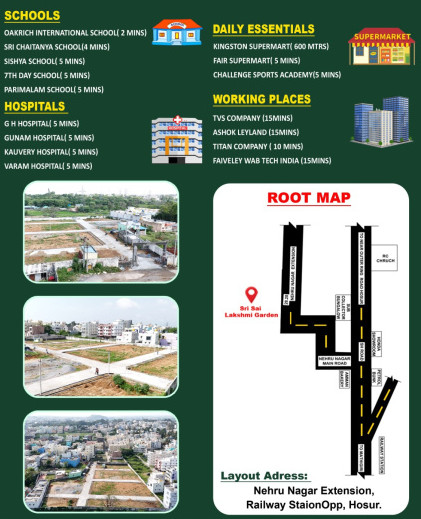 2 BHK Villa 850 Sq.ft. for Sale in Nehru Nagar, Hosur