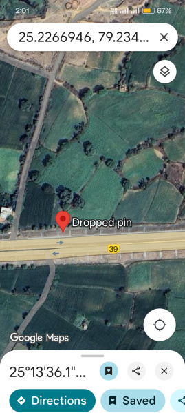  Agricultural Land 32 Bigha for Sale in Mauranipur, Jhansi