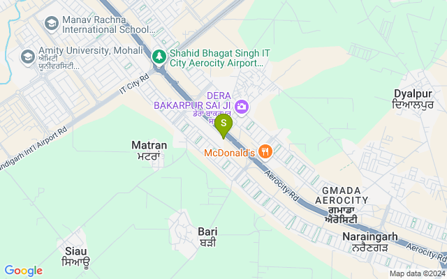  Commercial Shop 252 Sq.ft. for Sale in Airport Road, Mohali