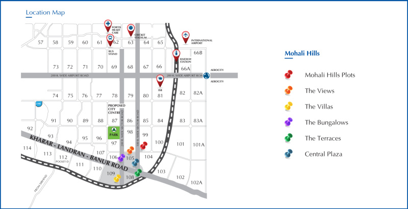 300 Sq. Yards Residential Plot for Sale in Sector 105 Mohali