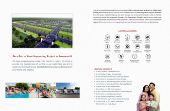  Residential Plot for Sale in Amaravathi Road, Guntur