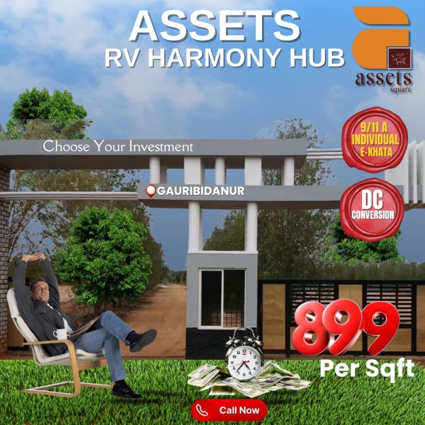  Residential Plot 2400 Sq.ft. for Sale in Chintamani, ChikBallapur