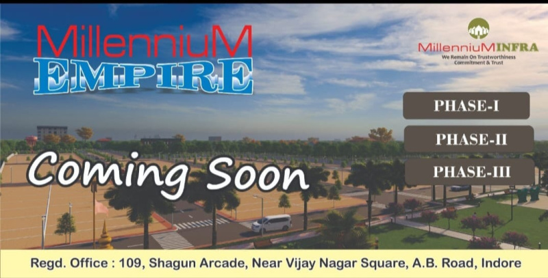  Residential Plot 1000 Sq.ft. for Sale in Panchderiya, Indore