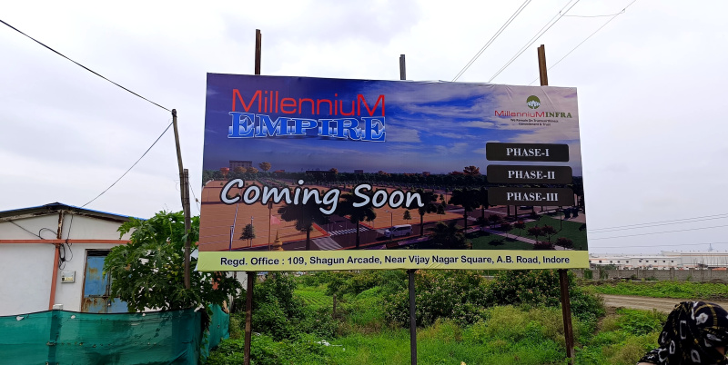  Residential Plot 1000 Sq.ft. for Sale in Panchderiya, Indore