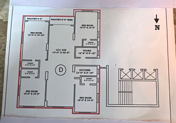 4 BHK Flat for Sale in Tollygunge, Kolkata
