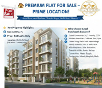 2 BHK Flat for Sale in Shatabdi Nagar, Meerut
