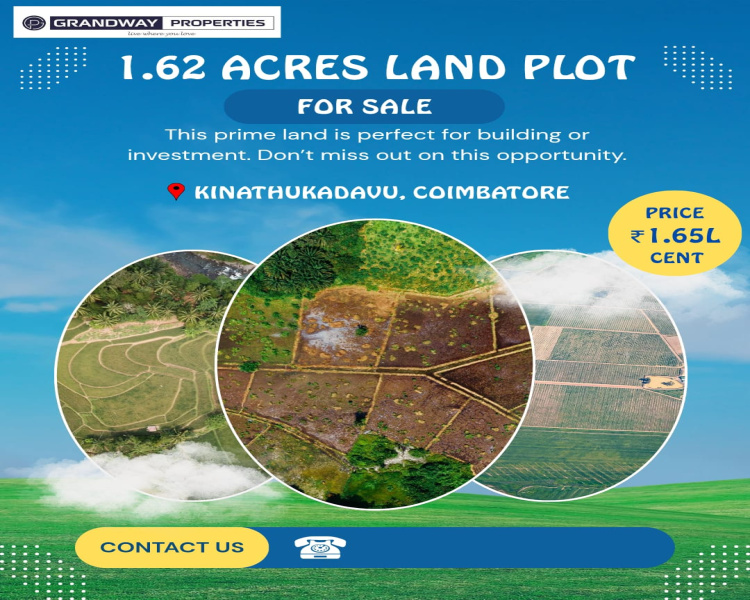  Residential Plot 2 Acre for Sale in Kinathukadavu, Coimbatore