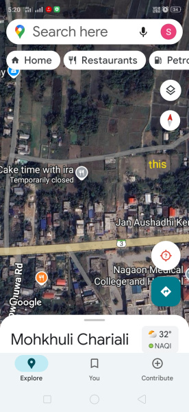  Residential Plot 2 Katha for Sale in Dhing, Nagaon