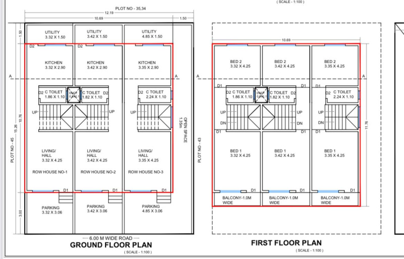 2 BHK 800 Sq.ft. House for Sale in Satara Parisar, Aurangabad
