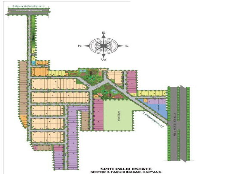  Residential Plot 124 Sq. Yards for Sale in Farrukhnagar, Gurgaon