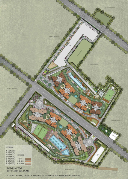 4.5 BHK Apartment 3253 Sq.ft. for Sale in Sector 37D Gurgaon