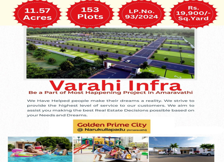  Residential Plot 213 Sq. Yards for Sale in Amaravathi Road, Guntur