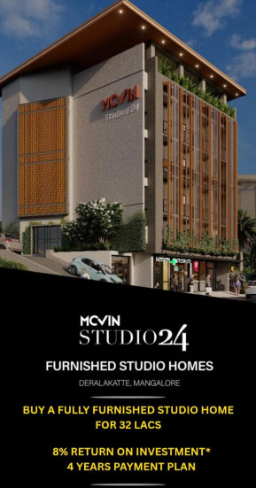 1 BHK Apartment 430 Sq.ft. for Sale in Ullal, Mangalore, 
