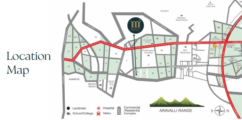  124 Sq. Yards Residential Plot for Sale in Sohna, Gurgaon