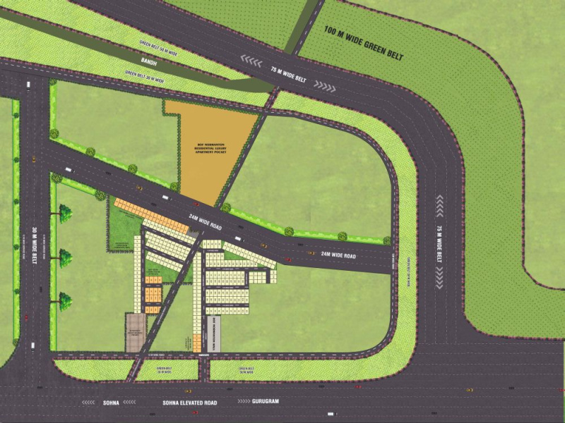  150 Sq. Yards Residential Plot for Sale in Sohna, Gurgaon