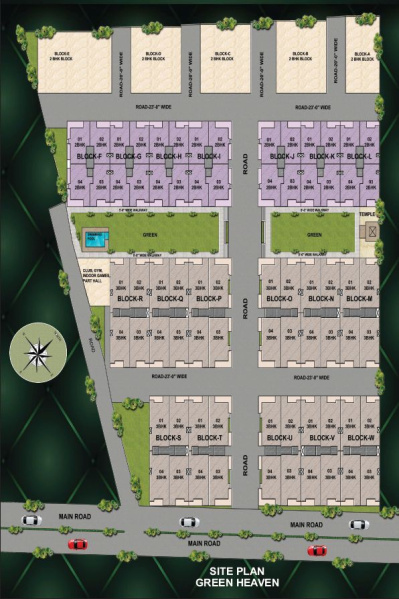 2 BHK 1100 Sq.ft. Apartment for Sale in Greater Noida West