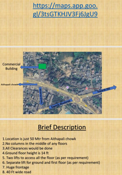  Office Space 5528 Sq.ft. for Rent in Ainthapali, Sambalpur