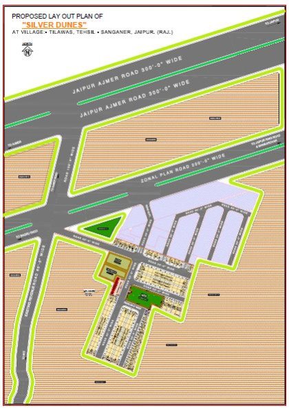  238 Sq. Yards Residential Plot for Sale in Ajmer Road, Jaipur