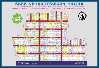  Residential Plot for Sale in Kalanivasal, Karaikudi