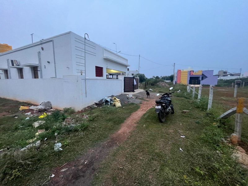  1750 Sq.ft. Residential Plot for Sale in Kalanivasal, Karaikudi