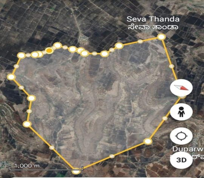  250 Acre Agricultural/Farm Land for Sale in Aurad, Bidar