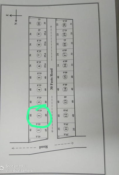  Residential Plot 4 Cent for Sale in Ibrahimpatnam, Vijayawada