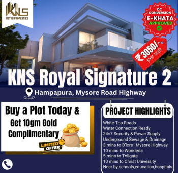  Commercial Land for Sale in Hampapura, Bangalore