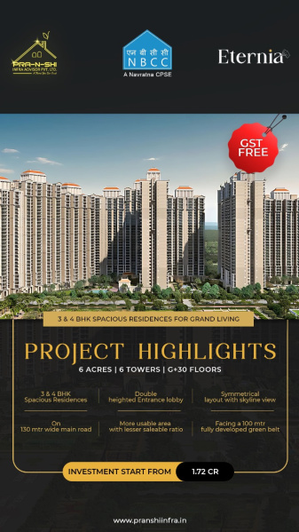 3 BHK Apartment 1532 Sq.ft. for Sale in Greater Noida West
