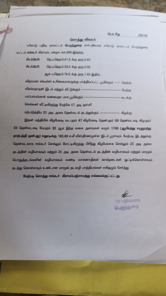  Residential Plot 4 Cent for Sale in Ingur, Erode