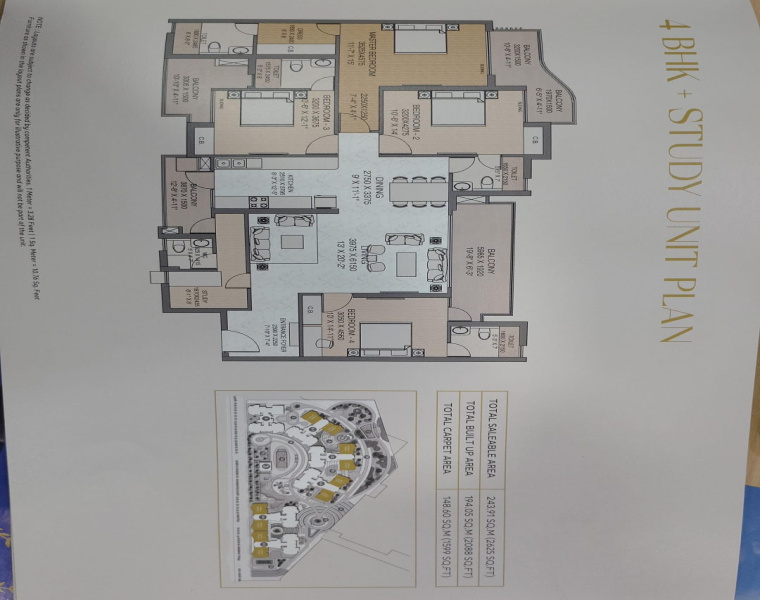3 BHK Apartment 1932 Sq.ft. for Sale in Noida Extension, Greater Noida