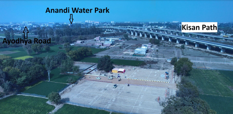  Residential Plot 1250 Sq.ft. for Sale in Juggaur, Lucknow