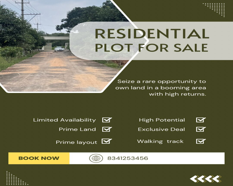  150 Sq. Yards Residential Plot for Sale in Achampet Junction, Kakinada