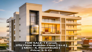 4 BHK Builder Floor for Sale in MDC Sector 4, Panchkula