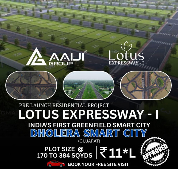  Residential Plot 170 Sq.ft. for Sale in Dholera, Ahmedabad