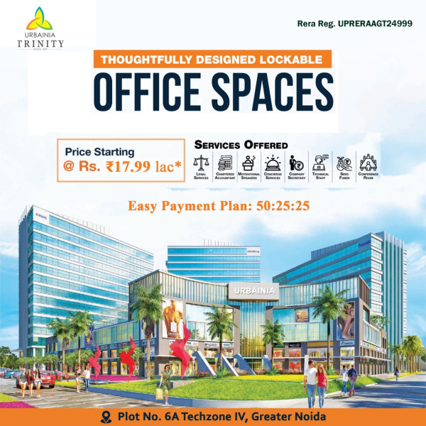  Office Space 300 Sq.ft. for Sale in Techzone 4, Greater Noida