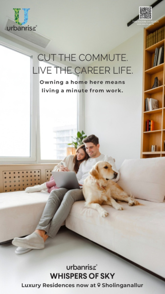 3 BHK 1239 Sq.ft. Apartment for Sale in Sholinganallur, Chennai