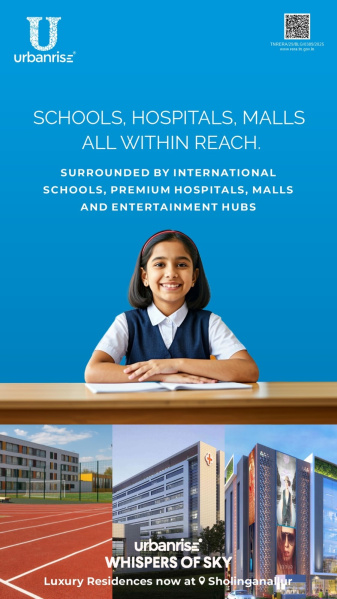 3 BHK 1239 Sq.ft. Apartment for Sale in Sholinganallur, Chennai