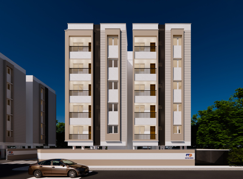 2 BHK 1038 Sq.ft. Apartment for Sale in Kundrathur, Chennai