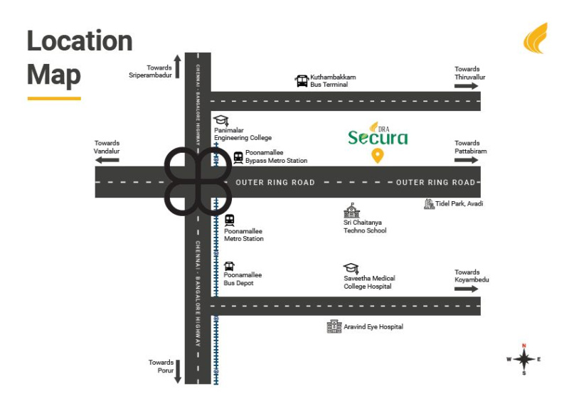  1150 Sq.ft. Residential Plot for Sale in Poonamallee, Chennai