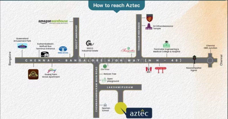  650 Sq.ft. Residential Plot for Sale in Nazarathpet, Chennai