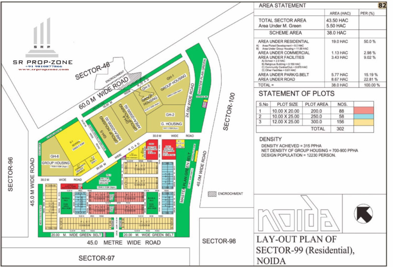 2 BHK Builder Floor 200 Sq. Meter for Rent in Sector 99 Noida