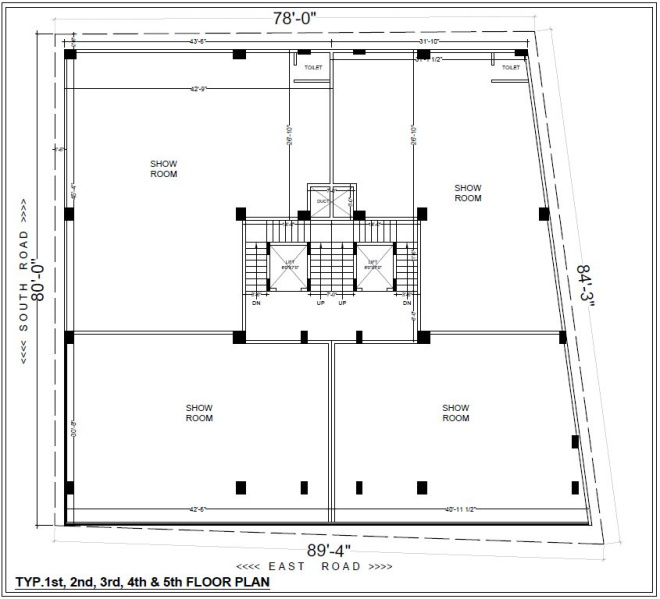 Showroom 6000 Sq.ft. for Rent in Phase 1, Electronic City, Bangalore