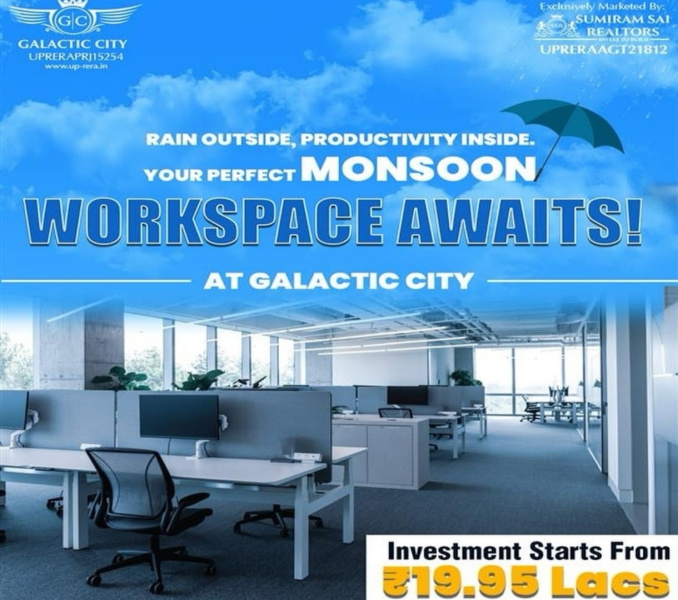  Office Space 425 Sq.ft. for Sale in Greater Noida West