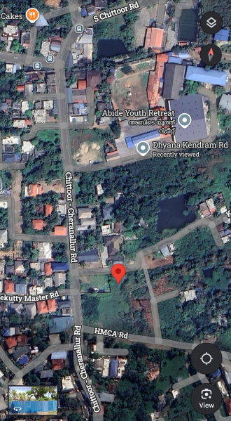  Residential Plot 12 Cent for Sale in Chittoor Road, Ernakulam