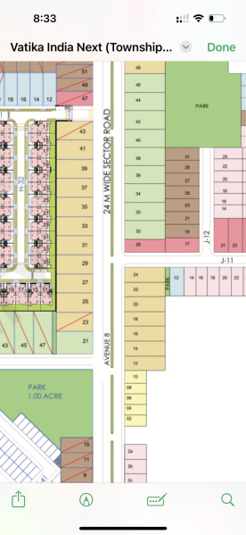  343 Sq. Yards Residential Plot for Sale in Sector 43 Gurgaon