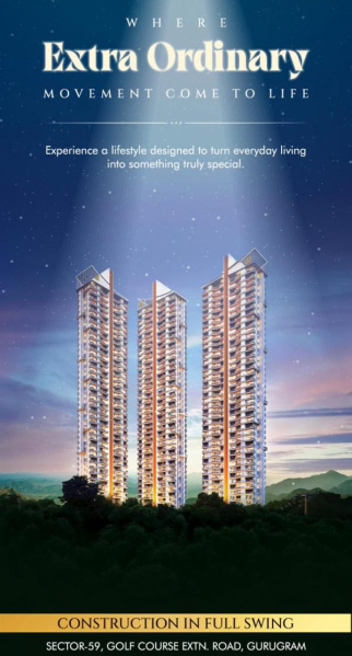 3.5 BHK Apartment 2407 Sq.ft. for Sale in Sector 59 Gurgaon