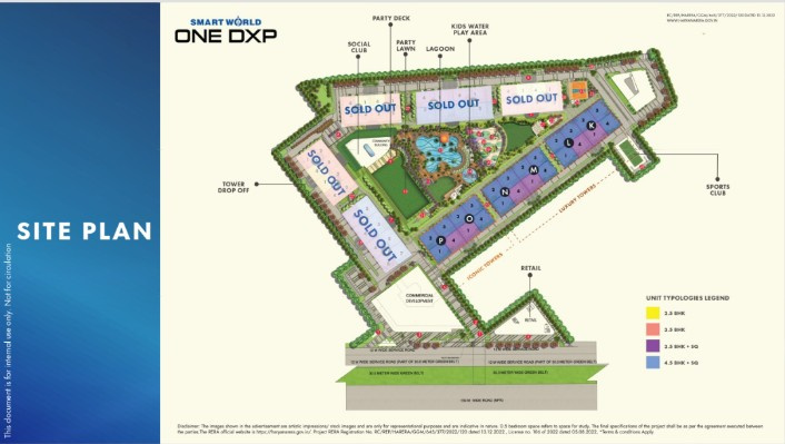 4.5 BHK 2733 Sq.ft. Apartment for Sale in Dwarka Expressway, Gurgaon