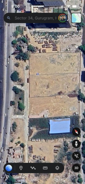  3600 Sq. Meter Commercial Land for Sale in Sector 34 Gurgaon