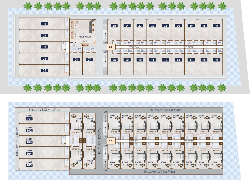  304 Sq.ft. Hotels for Sale in Mundra Port, Kutch