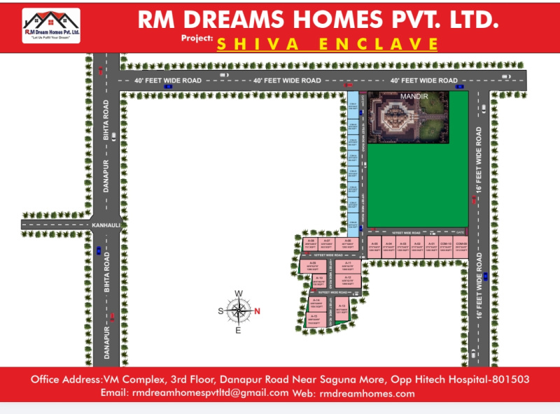 1200 Sq.ft. Residential Plot for Sale in Kanhauli, Bihta, Patna